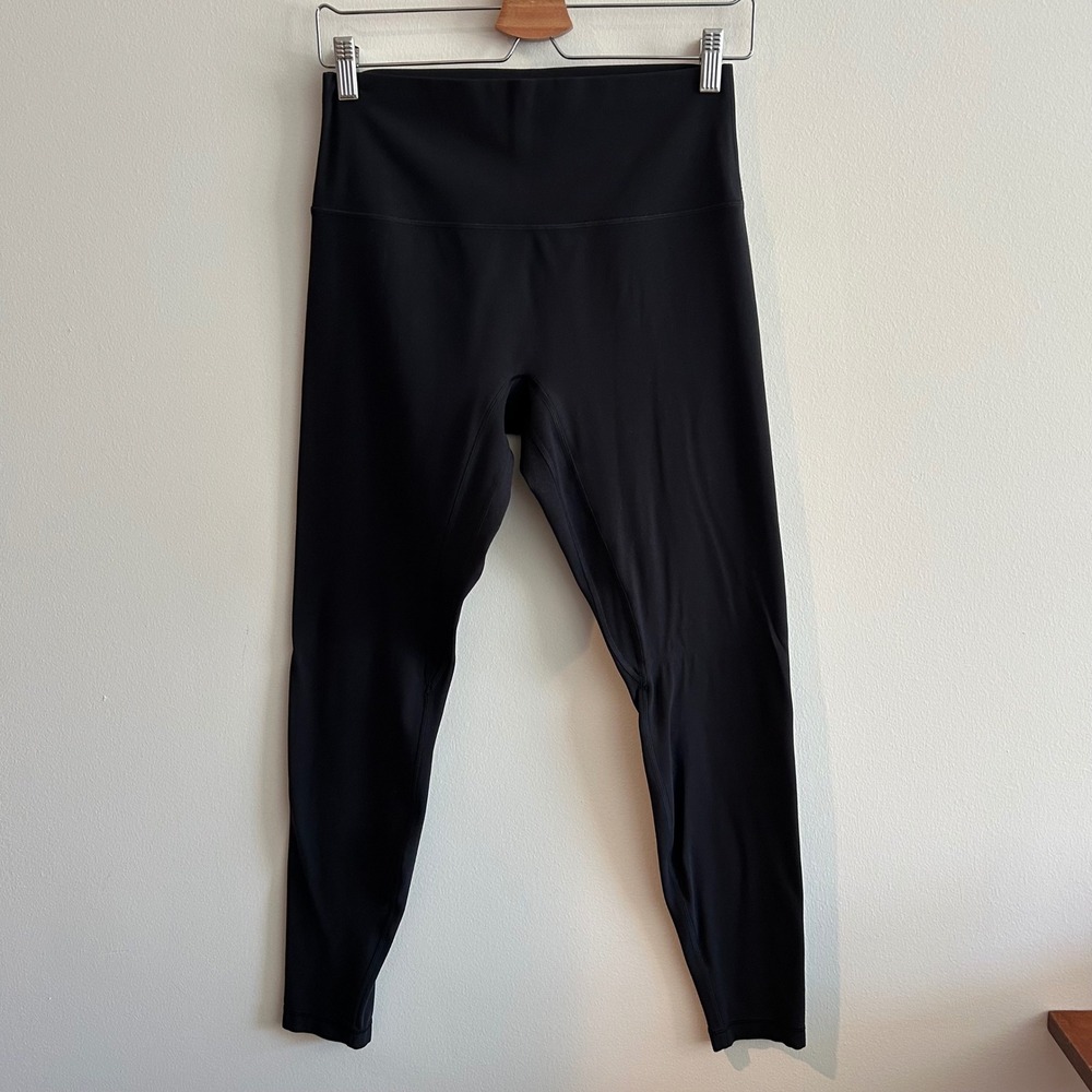 Lululemon Align No Line High-Rise Leggings Size 10 Black 28" Inseam
